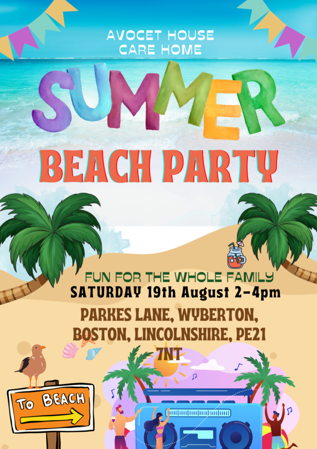 Avocet House beach day
